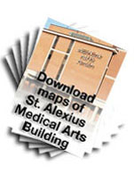 Click for larger Map of All Medical Arts Maps